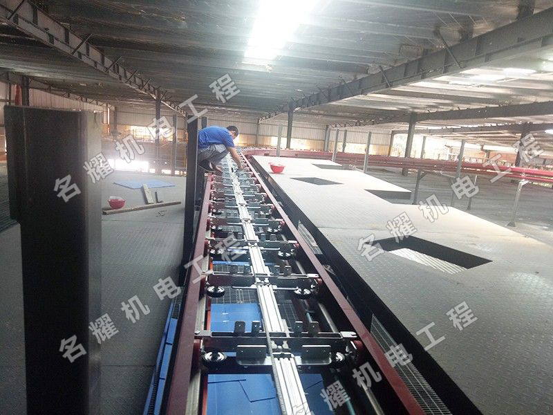 菏澤市名耀機(jī)電工程有限公司工程案例韻達(dá)分揀機(jī)